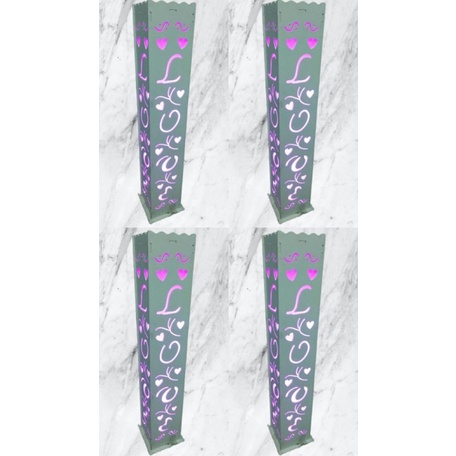 Pot Bunga standing kayu Ukiran Dekorasi