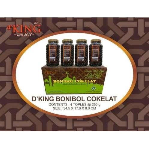 

[BEST SELLER] D'KING Bonibol Cokelat & Combi Special Edition & Coklat Kurma Lebaran - Bonibol Coklat