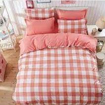 STOK BANYAK 9524 Sprei ukuran 180x200x30/160x200x30/120x200x30 aesthetic kotak kotak tinggi 30cm/Spr