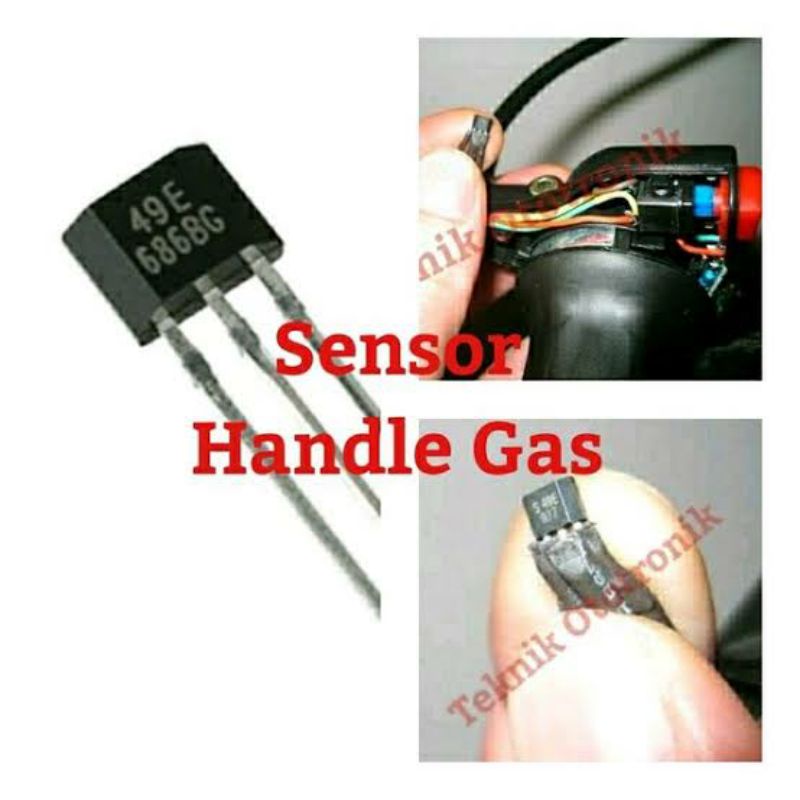 OH49E 49E IC SENSOR  ORIGINAL SPEDA LISTRIK HANDLE GAS EFEK SENSOR 41F 3144 503 137 U18