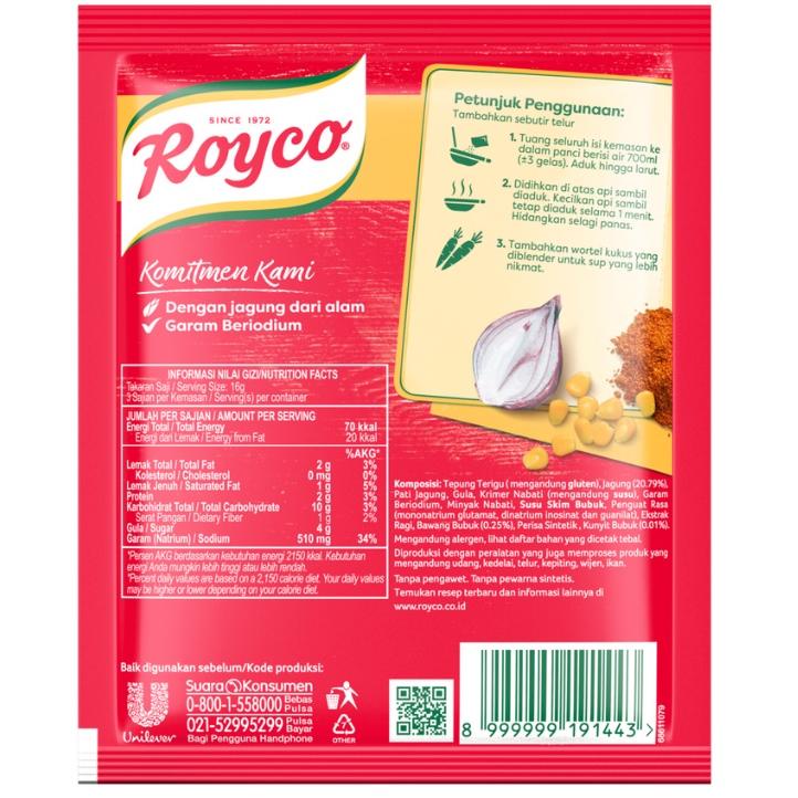

₳ Royco Sup Krim Jagung 50 gr ❦