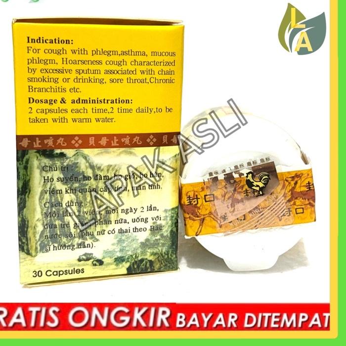 

Terbaik Margaritae cough capsules - obat batuk asma - batuk sesak - batuk bronkitis grosir