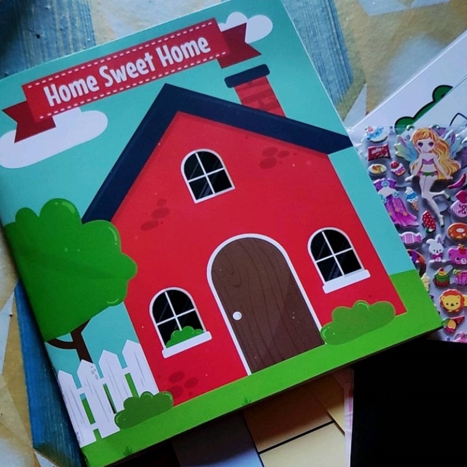 Paper Duck House Mainan Viral Paperduck Bebek Kertas Boneka Rumah Kertas Mainan Syakila Edukasi Anak