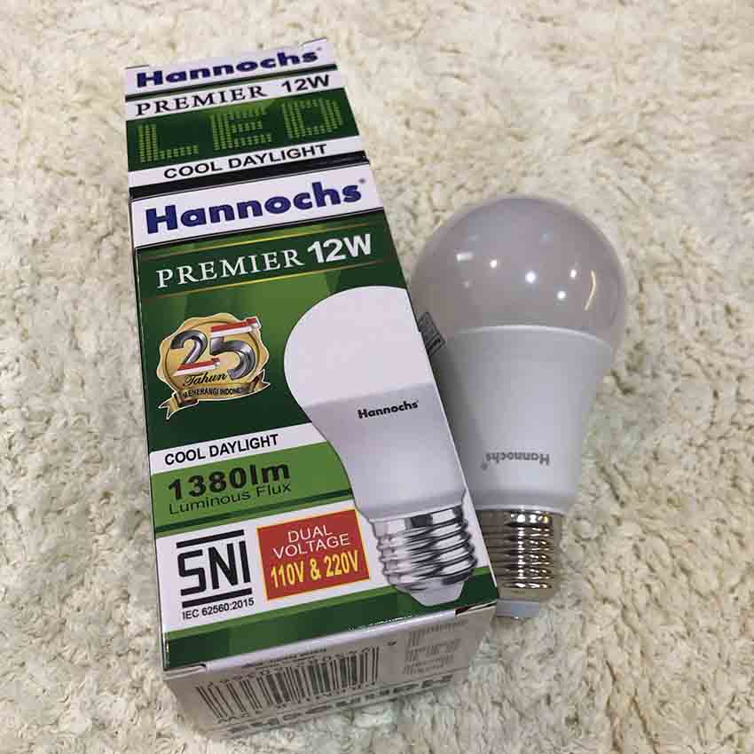 Lampu LED Hannochs PREMIER 12w 12 watt (Putih/ Kuning)