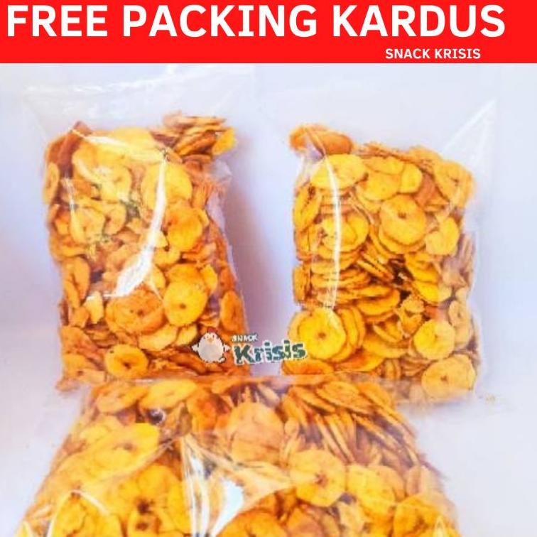 

[S-2O ✪] Keripik Pisang Super 500 gr Kripik Pisang kepok Super Madu Karamel-pasti dikirim