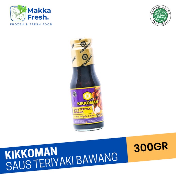 

KIKKOMAN SAUS TERIYAKI BAWANG BOTOL 300G