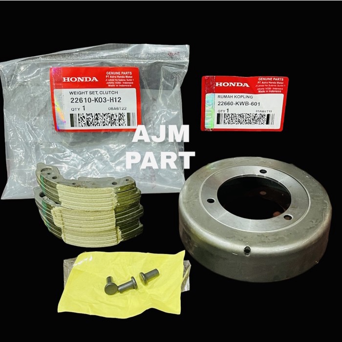 Mangkok Ganda + Kampas Ganda Revo Fi Revo Fit Blade Fi K03