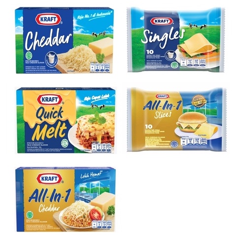 

keju kraft singles 8slice, cheddar 150gr, all in one box cheddar, quick melt, sachet all in one box 10x16,7gr