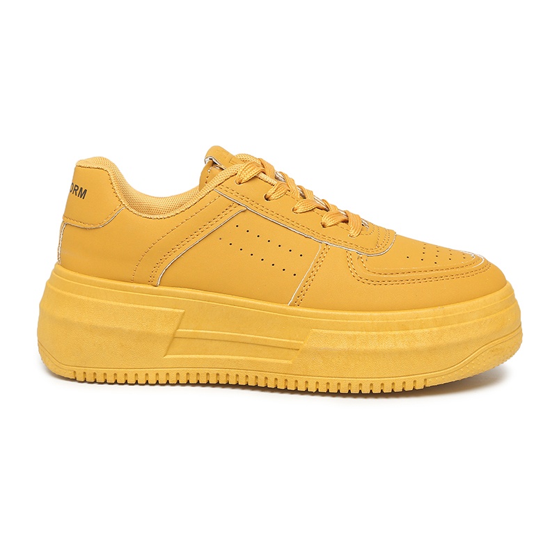 [GROSIR][COD] SEVEN_DAY SEPATU SNEAKERS PUTIH SEPATU WANITA FASHION FQ-558 KUNING