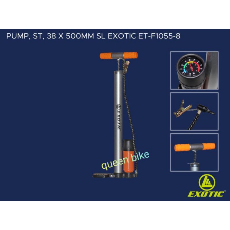 Pompa Sepeda Motor Indikator EXOTIC 1055/8