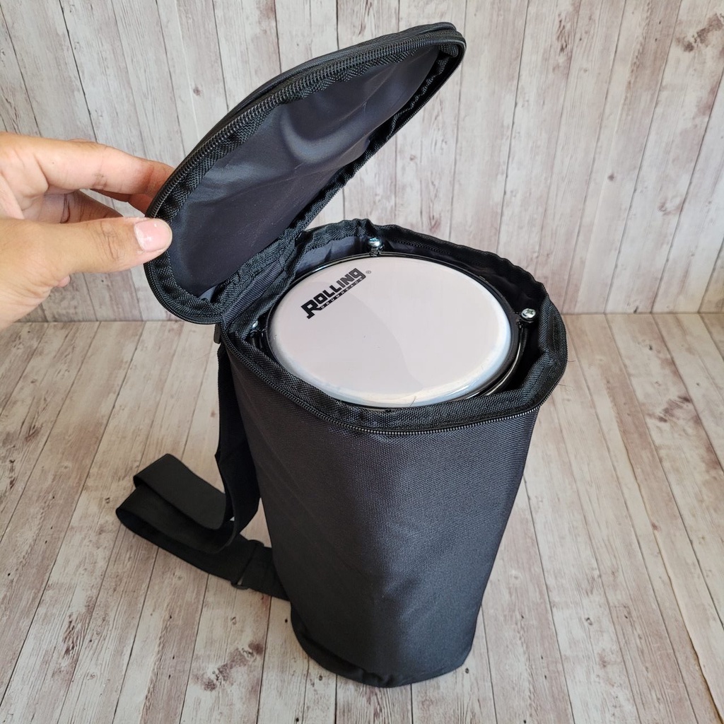 Tas Calti Dumbuk Darbuka Jimbe 6 Inch 8 Inci Softcase Tebal Model Ransel Slempang