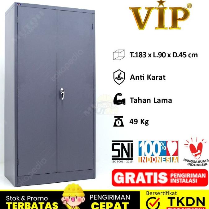 

BEST SALES LEMARI ARSIP LEMARI BESI PINTU SWING TARIK VIP V-202 DISCOUNT