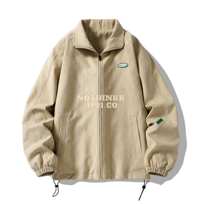 NOTHINK1991 | VINTAGE WORK JAKET | CASUAL JACKET UNISEX | BOMBER WINDBREAKER