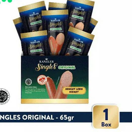 

BAYAR DITEMPAT✔️6 PCS - SOSIS KANZLER SINGLE - ORIGINAL|RA4