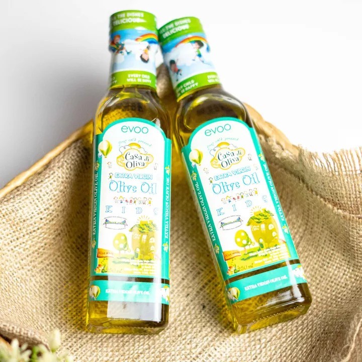 

Extra Virgin Baby Olive Oil Casa Di Oliva Olivia For Kids Bayi Minyak Zaitun