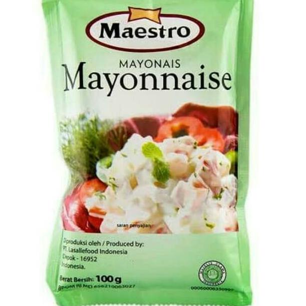 

Code-F38V♫♪ Mayones Mayonais Mayonnaise MAESTRO 100gr murah