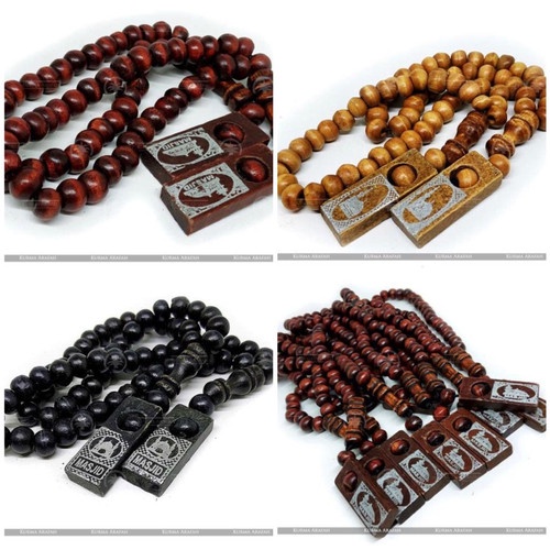 Tasbih Kayu Walikukun / Tasbih Sholat Bahan Kayu