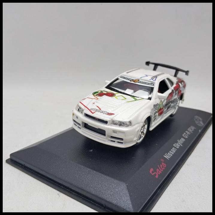 Saico Nissan Gtr R34 Putih 1/43