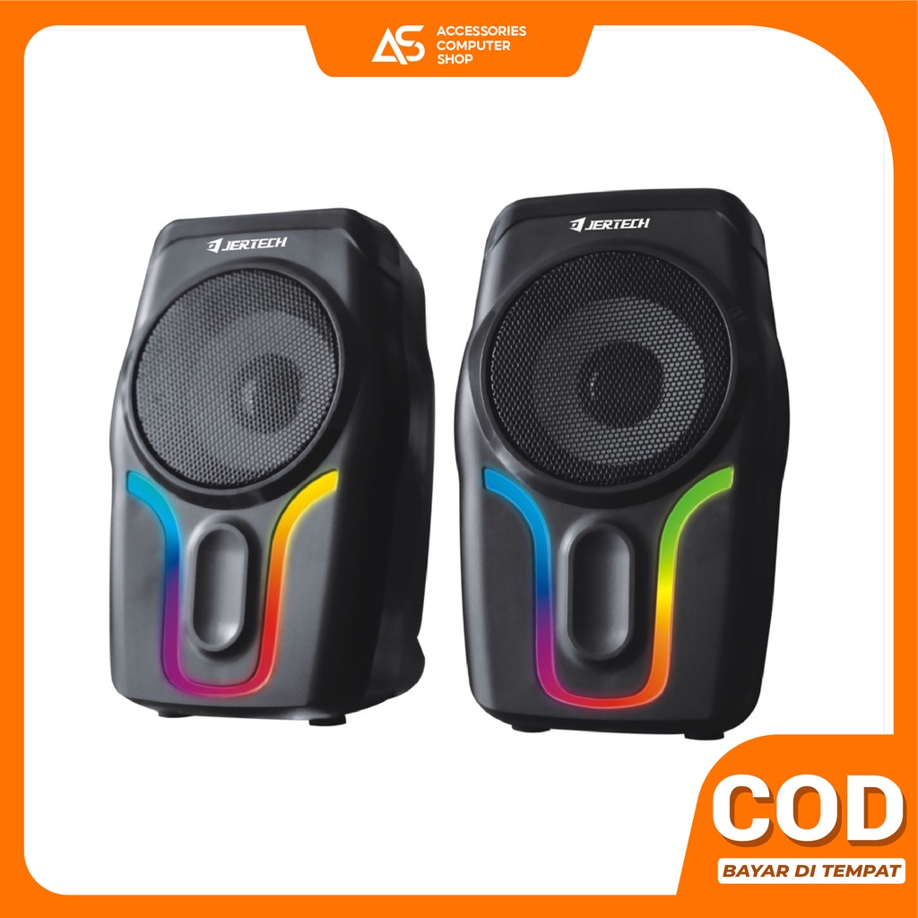 Speaker Gaming Jertech S5 Teana Audio Wired Speaker RGB Controller