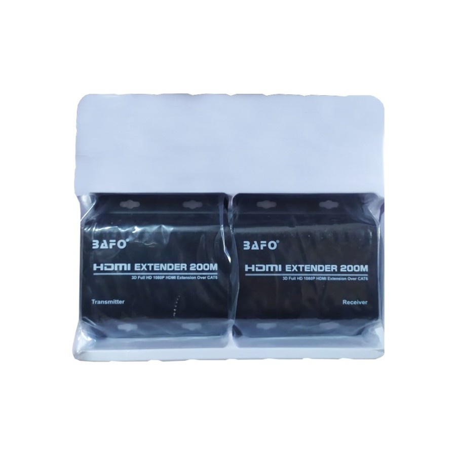 Bafo HDMI Extender over CAT 6 200 Meter - BF- 374B