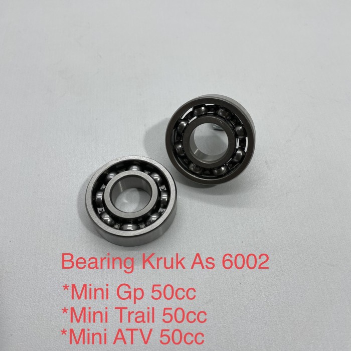 Bearing Kruk As 6202 Mini Gp - Mini Trail - Mini Atv 50Cc 2Tak - 2Pcs #Original