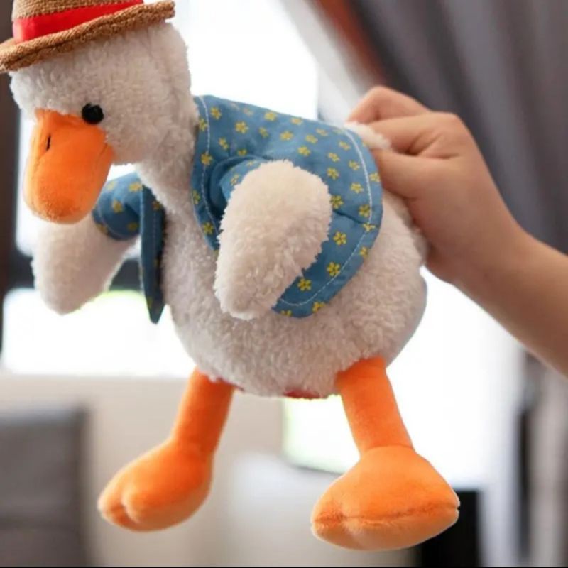 mainan boneka bebek/talking Ducks/meniru suara/Boneka Ducks Perekam Suara bicara bebek dan musik