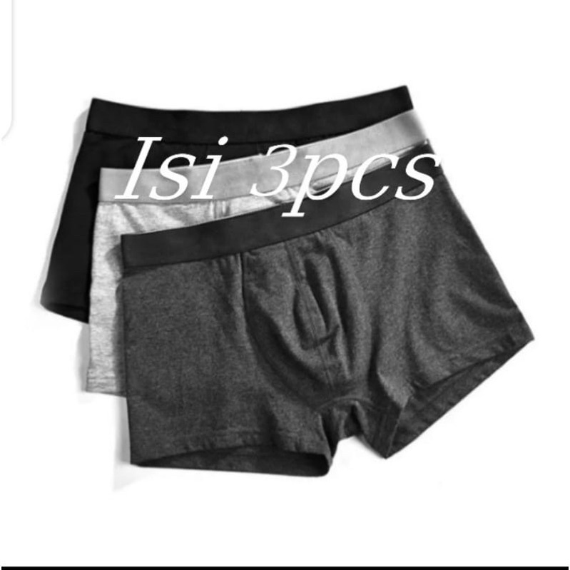 MURAH SIMPAK PRIA CELANA DALAM PRIA BOXER PREMIUM QUALITY  ISI 6 SELEMPAK PRIA CELANA PENDEK PRIA PAKAIAN DALAM PRIA MURAH TERBARU-ISI 3