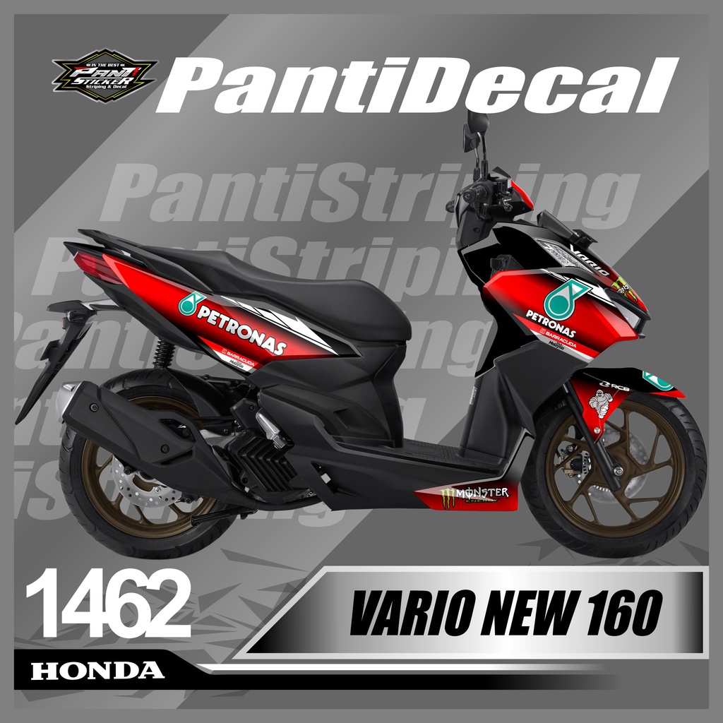 Decal Sticker Custom Full body Motor Vario 160 new stiker - Skotlet Decal Vario 160 New