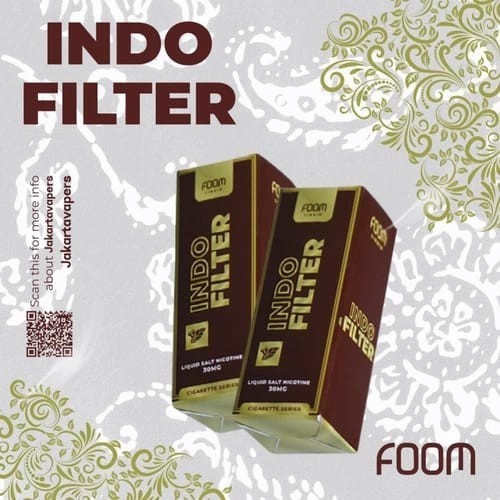 FOOM SALT NIC INDO FILTER 30ML 30MG BY FOOMLAB