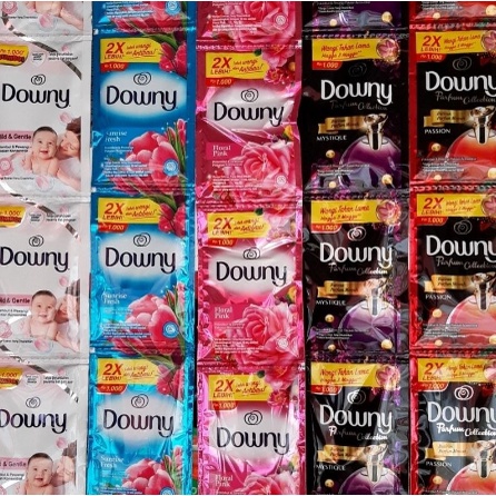 DOWNY PEWANGI DAN PELEMBUT PAKAIAN 20 ML 1 DUS = 360 SACHET