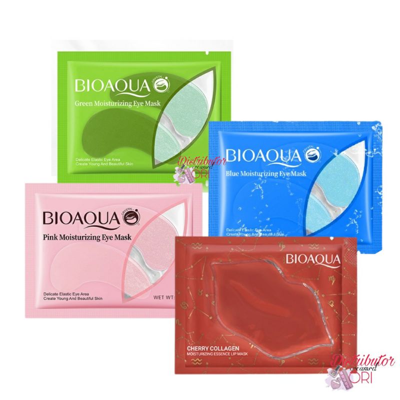 BIOAQUA Eye mask / Lip Mask , Masker Mata / masker bibir perawatan