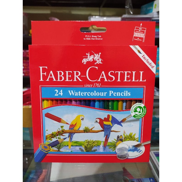 

Faber-Castell Pensil Warna 24C watercolour