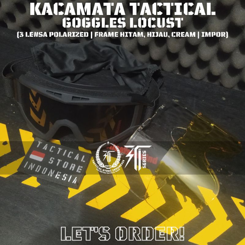 Kacamata Google Goggles Locust