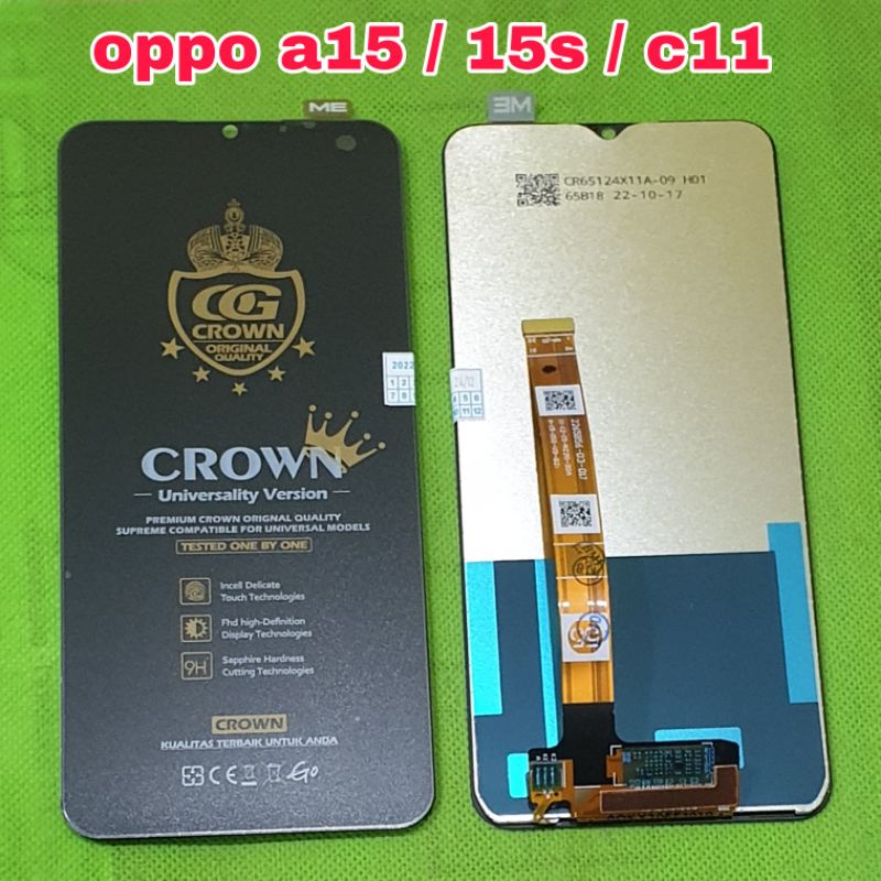 lcd touchscreen oppo A15 / A15s / c11 / c12 / c15 / narzo 20 / narzo 30 fullset