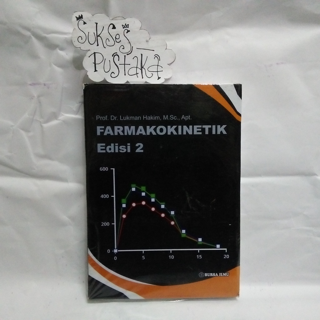 BUKU FARMAKOKINETIK KLINIK - LUKMAN HAKIM - BUKU FARMAKOKINETIK EDISI 2 [ORIGINAL]