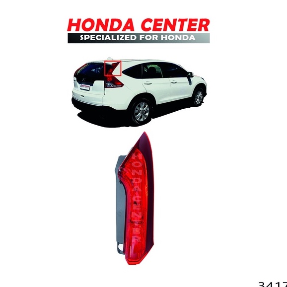 stop lamp tail lampu belakang bagian atas kiri kanan honda crv rm gen4 2012 2013 2014 2015