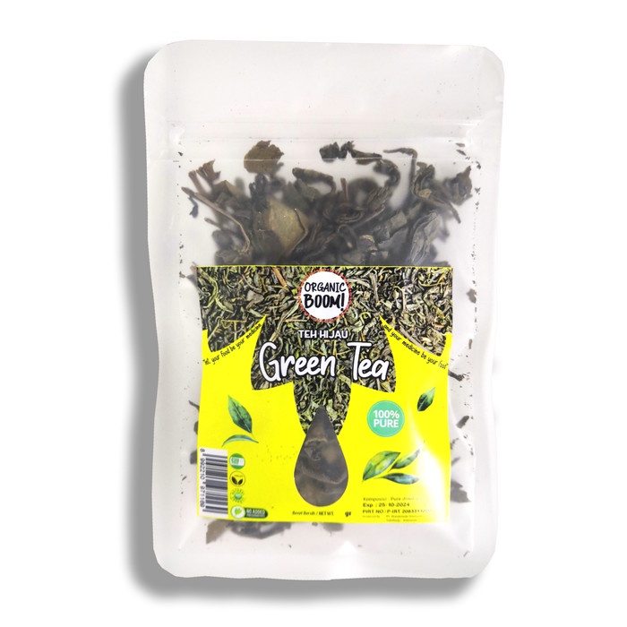 

Organic Boom! - Green Tea Leaf Dried 10g Teh Hijau Kering