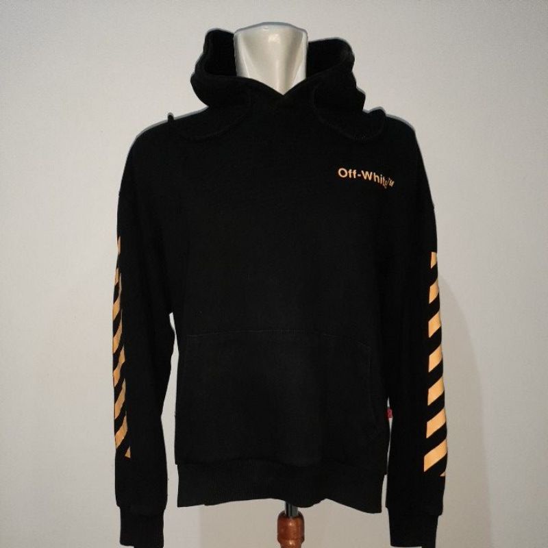 HOODIE ART KUNING OFF-WHITE KEREN MULUS