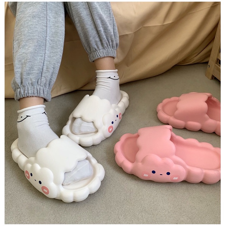 MOGYMOGY SHS034 Sandal Selop Jelly Wanita AWAN CLOUD