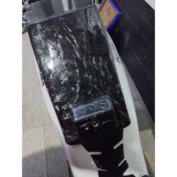 spakbor belakang ninja r carbon kevlar