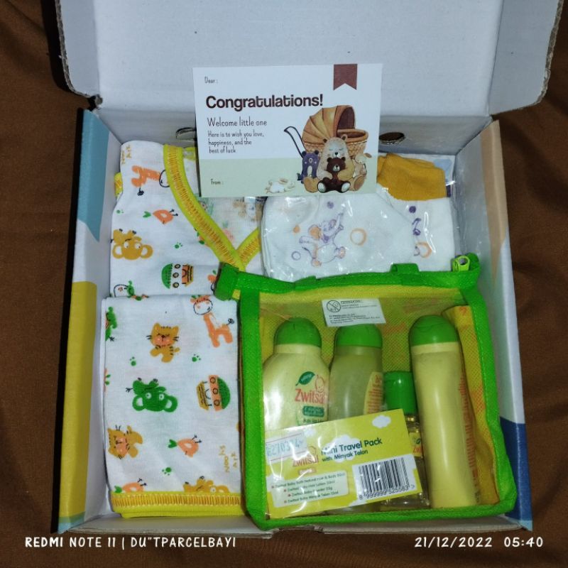 PARSEL BAYI BARU LAHIR KADO BAYI LAKI LAKI PEREMPUAN