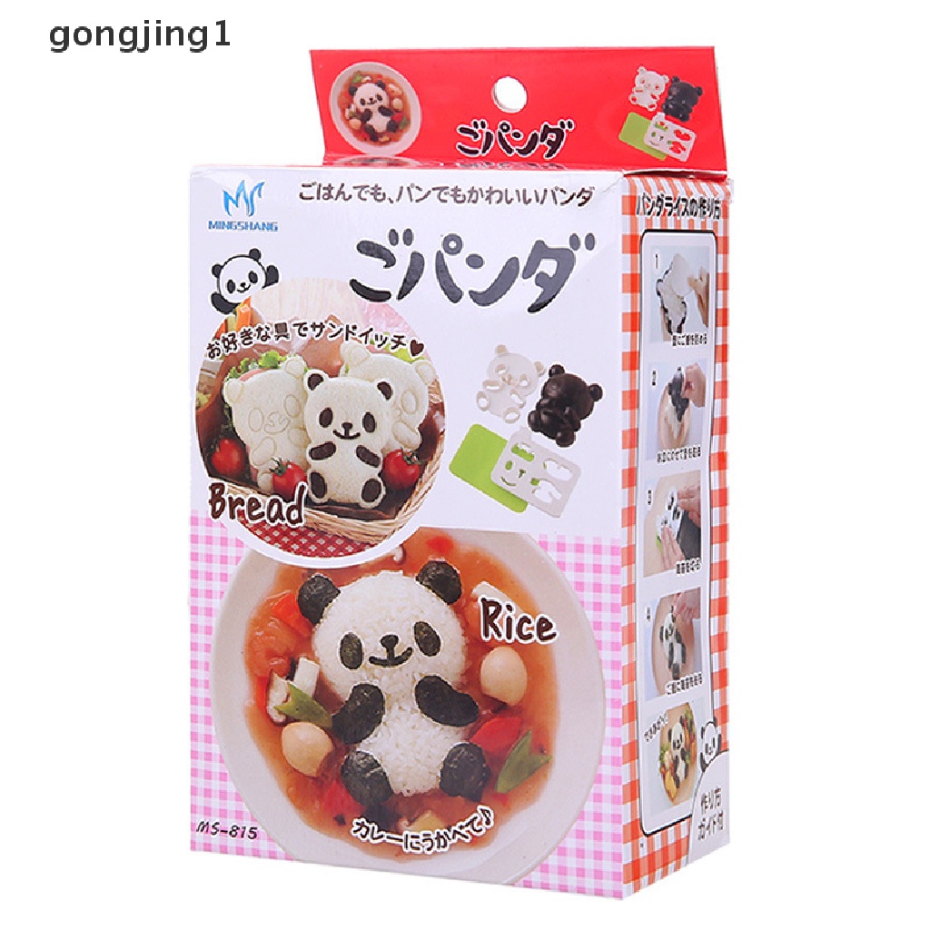 Ggg 1Set Cetakan Sandwich Mould Panda Dolphins Biskuit Embos Baking Pastry Cetakan Onigiri ID