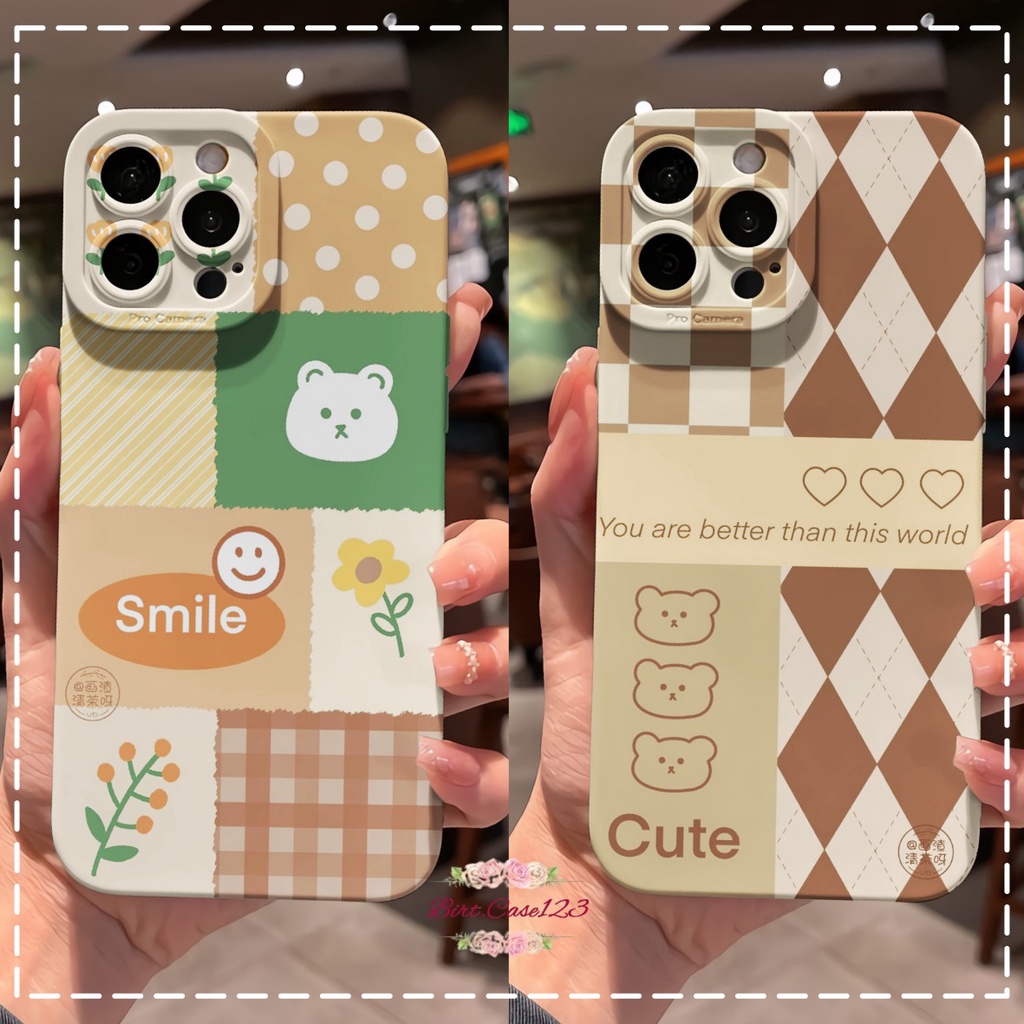 CUSTOM CASE SOFTCASE SILIKON PROCAMERA BETTER SMILE CUSTOM OPPO REALME VIVO XIAOMI SAMSUNG INFINIX IPHONE FOR ALL TYPE BC6869