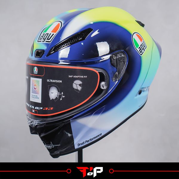 AGV PISTA GP RR CARBON ROSSI SOLELUNA 2021 HELM FULL FACE
