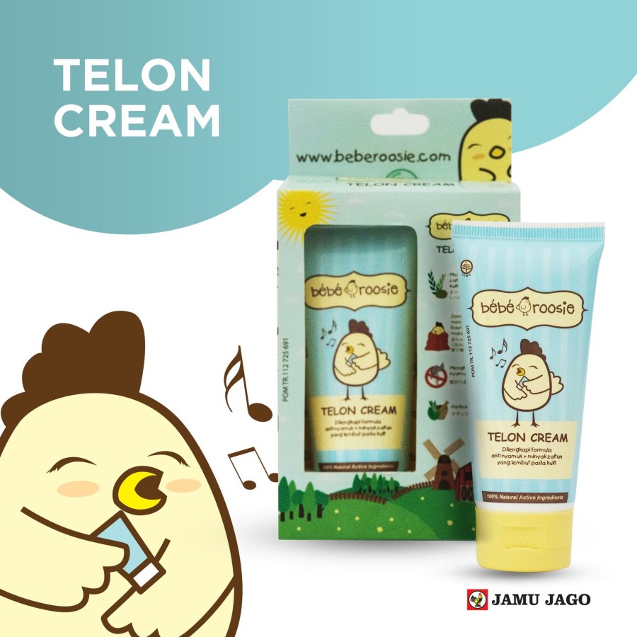 Minyak Telon Bebe Roosie dengan Lavender dan Olive Oil | Telon Cream | Telon Spray