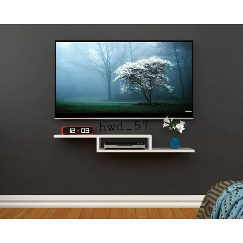 Rak STB TV Minimalis / Rak Gantung Tv Minimalis