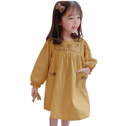 KALILA SAHNA Dress Baju Anak Perempuan Umur 2 - 6 Tahun / Bahan Katun