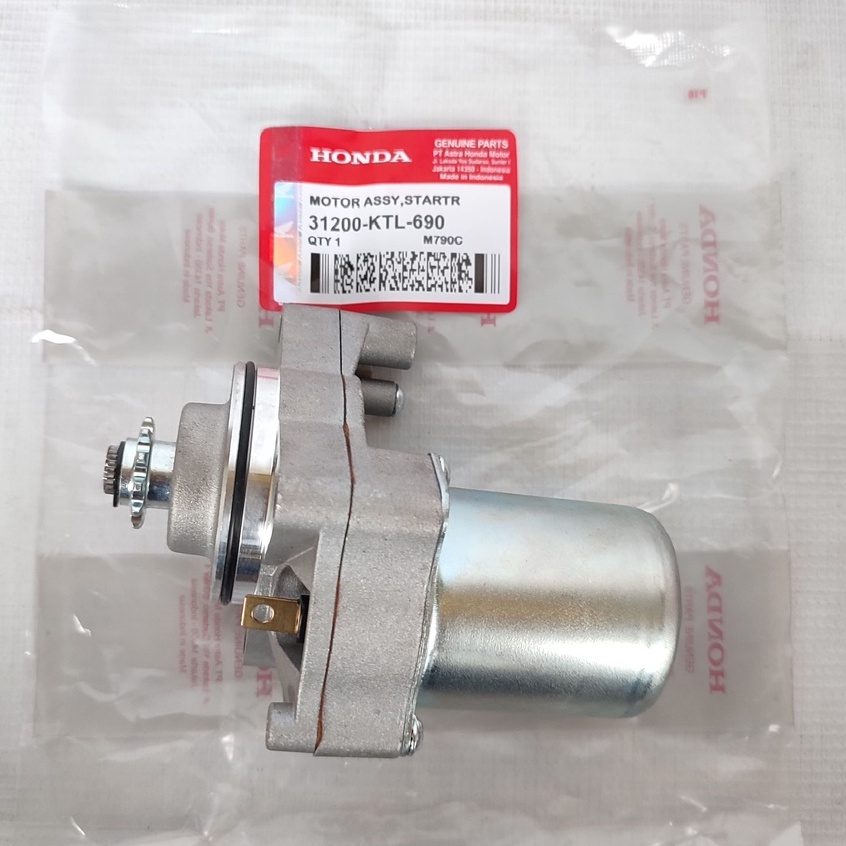 DINAMO MOTOR ASSY STARTER SUPRA FIT NEW 31200-KTL-690