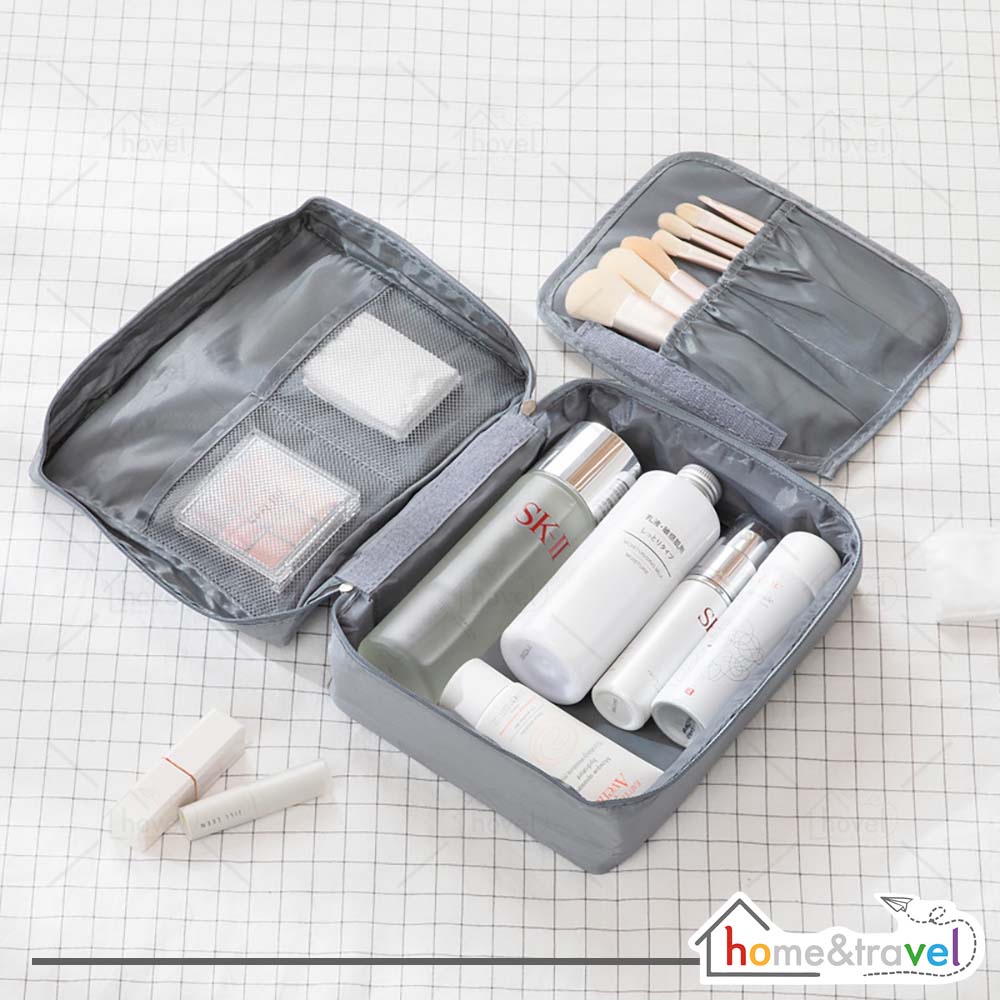 HOVELSHOP Tas Kosmetik Korea Travel Bag Organizer Multifungsi