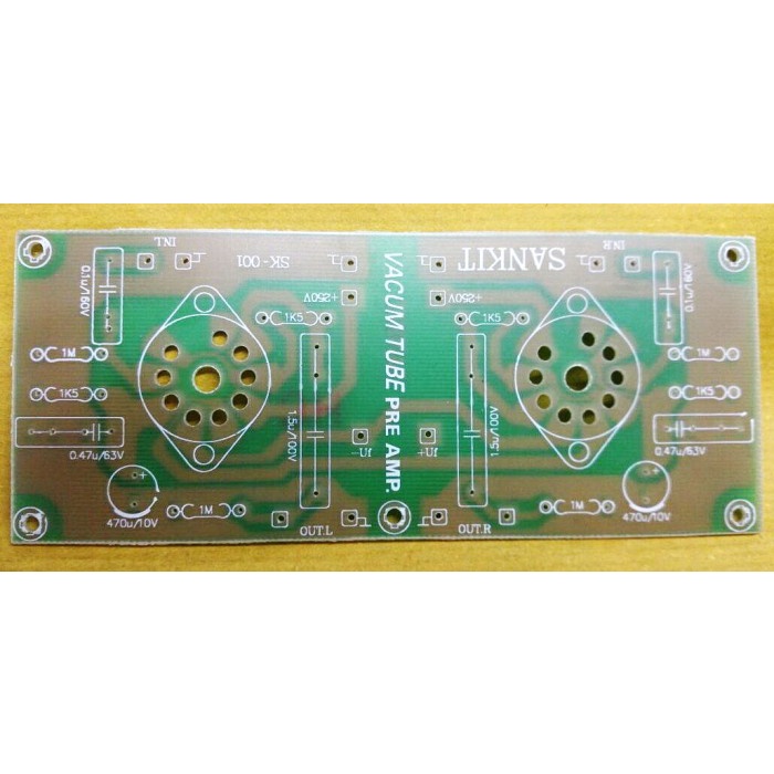 PCB SANKIT Preamp Tabung SRPP PCB polos cetak san3sh Buru Order